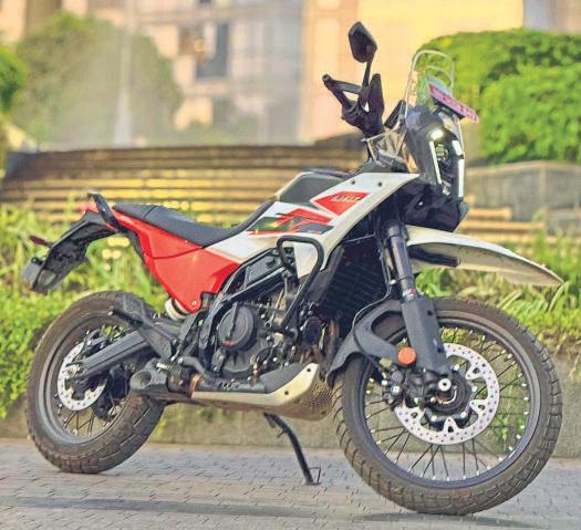 A motorcycle built for that great road trip