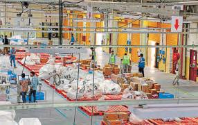 BIS searches at e-commerce warehouses linked to US cos