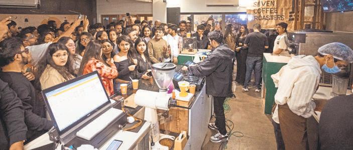 Don't relax with your coffee, dance with it