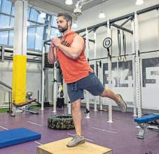 Master the drop jump to increase your strength
