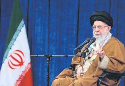 Iran's supreme leader rejects call to surrender