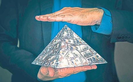 We are stuck in a pyramid scheme