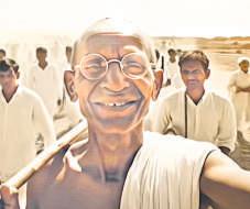 Gandhi vlogs, Mughal Shark Tank give history an AI twist