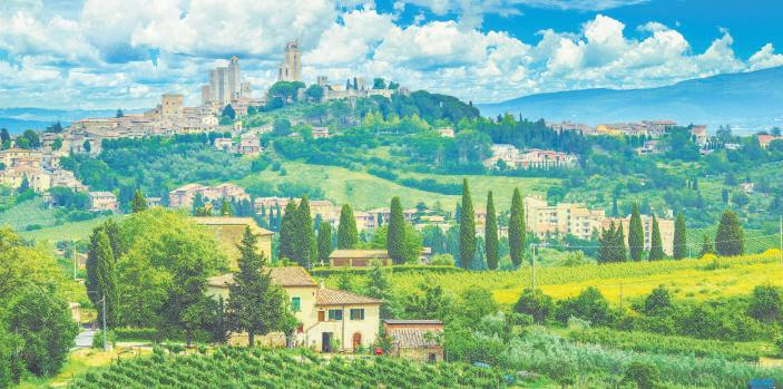 A walk around Tuscany's medieval Manhattan
