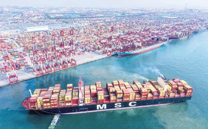 China's exports power ahead but trade with US slumps