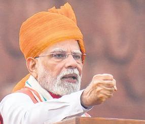 Modi's I-Day call: swadeshi, security shield, farm focus