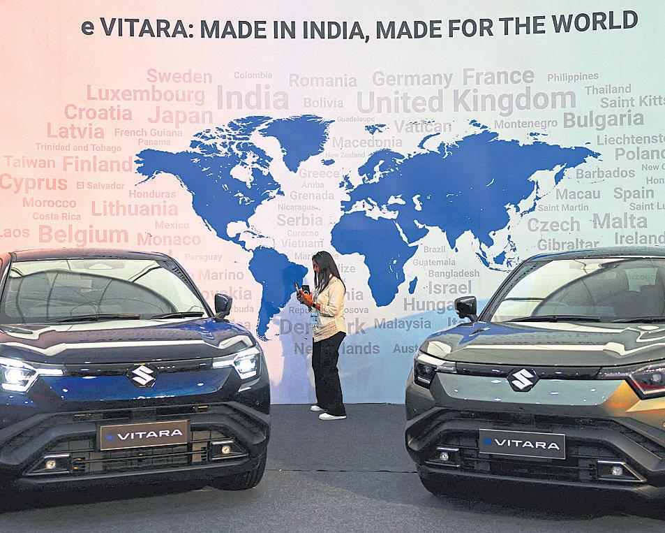 Maruti Begins Production of e-Vitara, Eyes Export Route