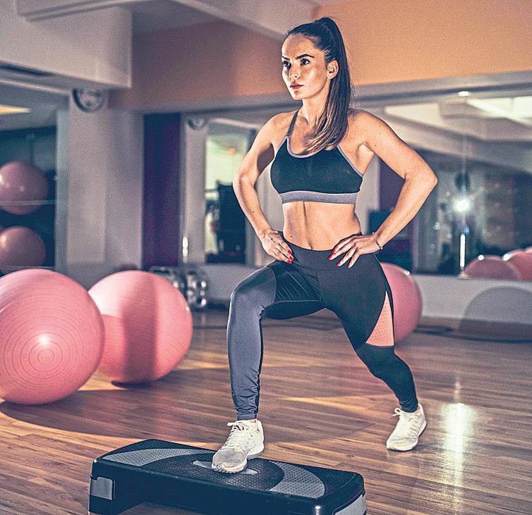 To build a strong lower body, give step-up a shot
