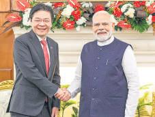India, Singapore to review trade pacts