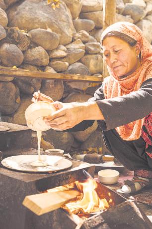 Eat like a local under the stars in Turtuk