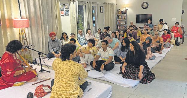 'Raag' in the living room