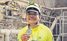Indian CEO runs his first full marathon in a Swedish mine