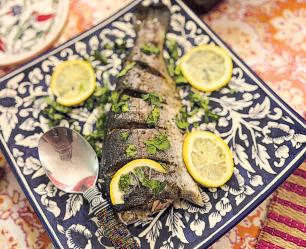 A roasted barramundi that doesn't break the bank