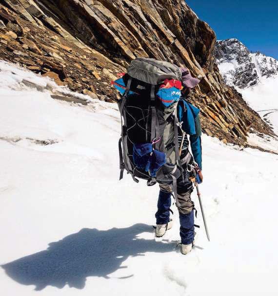Stepping softly in the melting Himalaya