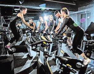 The new social scene swaps bars for elite gym clubs