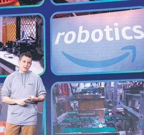 Amazon tests new warehouse robots, AI tools for workers