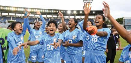 ഏഷ്യൻ കപ്പ് ഫുട്ബോളിന് യോഗ്യത നേടി ഇന്ത്യൻ പെൺപട