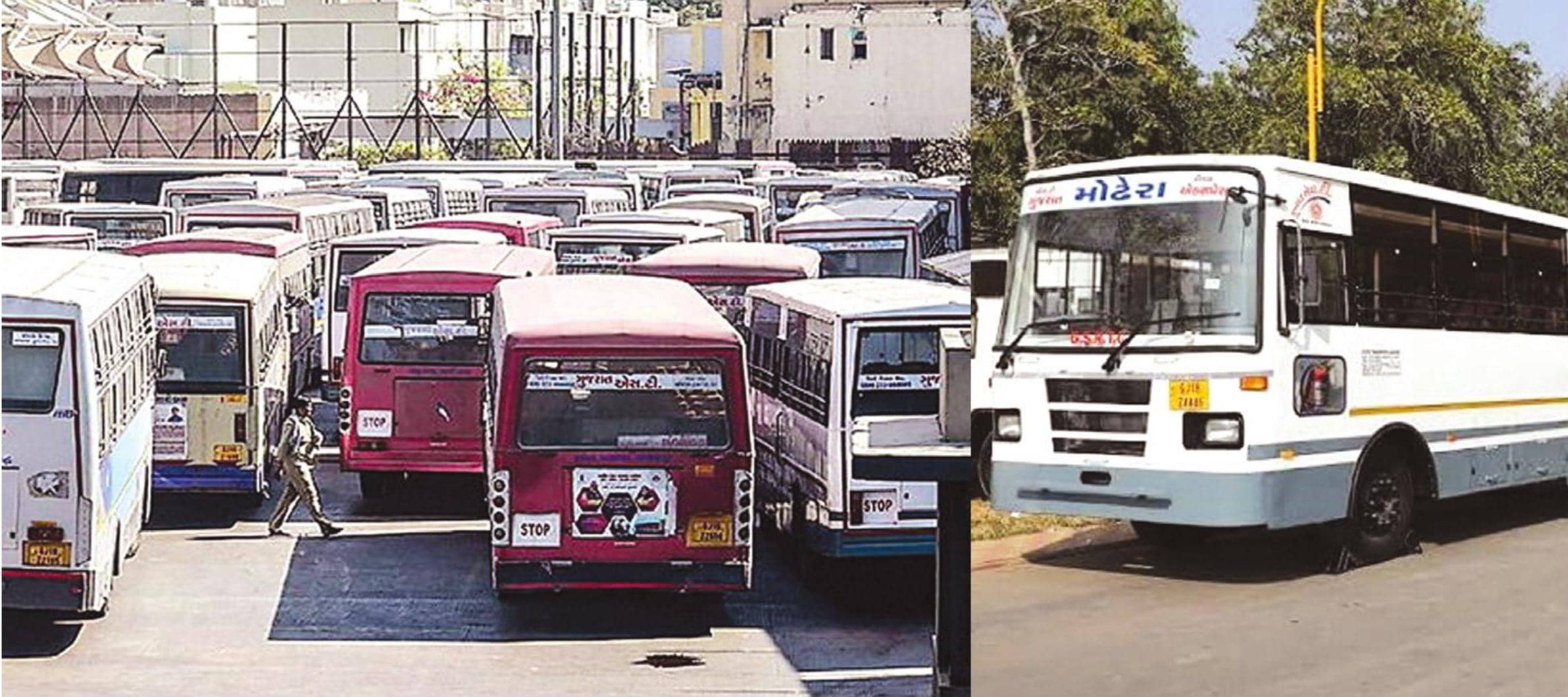 રવિવારે જનતા કરફ્યુ દરમિયાન એસટી, AMTS, BRTS બસ બંધ