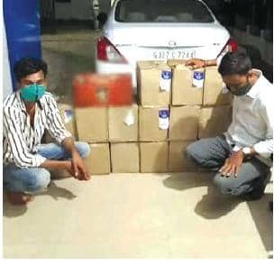 દારૂના જથ્થા સાથે ઝડપાયેલો હેડ કોસ્ટેબલ બે વર્ષથી ખેપ મારતો હતો