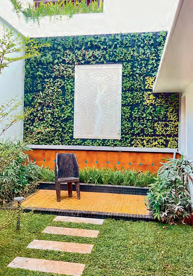 ഭിത്തിക്ക് പച്ചത്തിളക്കം