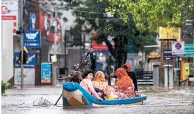 Life Halts As Chennai Sees Worst Rainfall In Decades