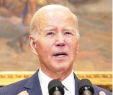 'World is watching, says Biden as Israel, Ukraine aids stall