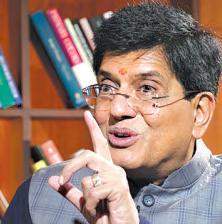 Time to abandon protectionist mindset: Goyal