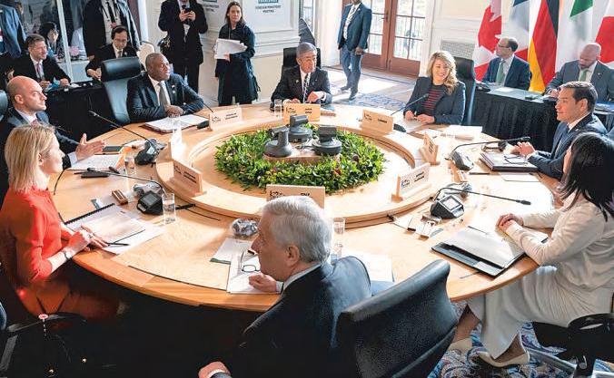 G7 seeks unity as Ukraine, US tariffs weigh on ties