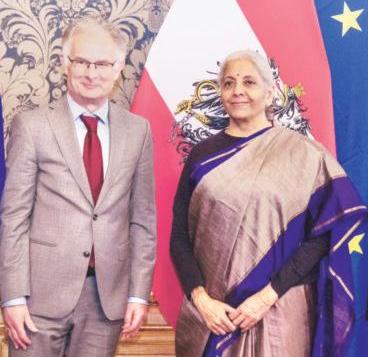 FM Urges Austrian Firms to Harness India Opportunity