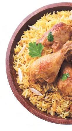 Biryani finds its place on the valuation menu