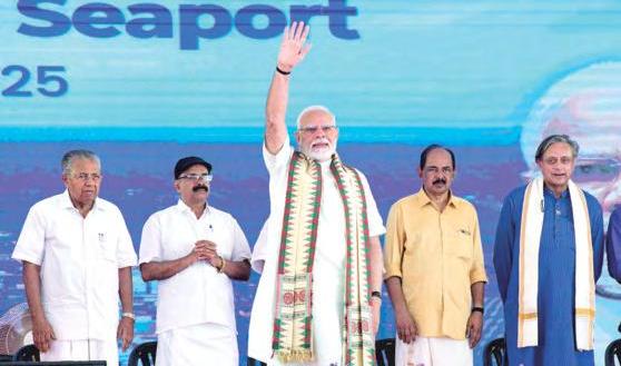 PM Opens Vizhinjam Port, Says Capacity Ramp Up Soon