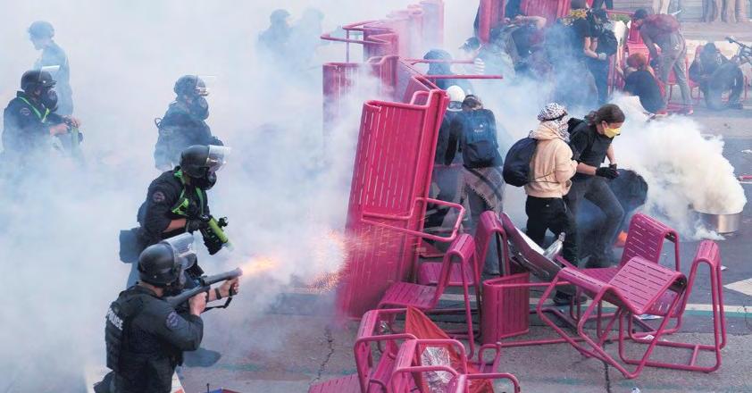 LA clashes escalate as Trump deploys National Guard troops