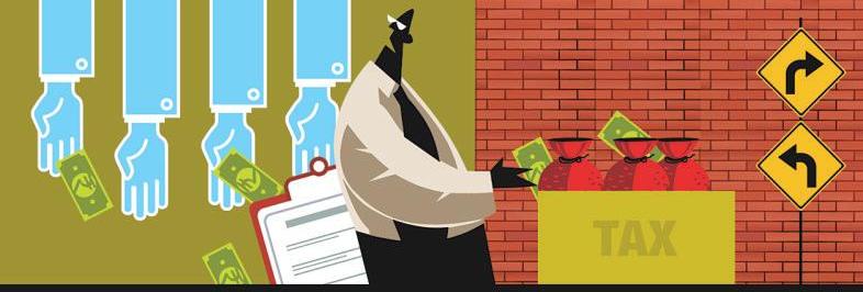 Tax collections moderating?