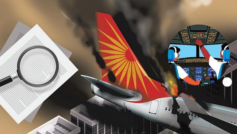 Dealing with an air crash