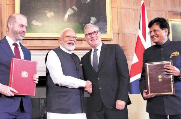 India, UK Dismantle Trade Walls
