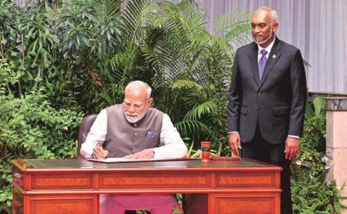 India Announces ₹4,850 Cr Line of Credit for Maldives