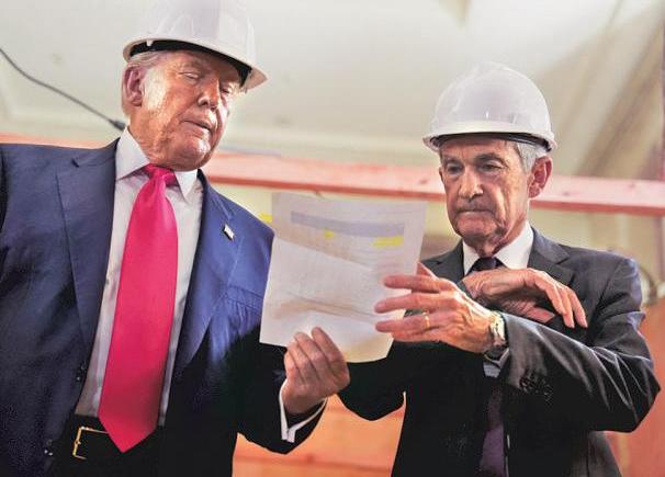 Trump Spars With Powell During Fed Visit