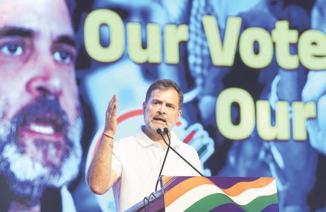 Cong, allies vow tougher fight against 'vote theft'; as EC rejects Rahul Gandhi's claims as 'forged'; Oppn leaders set to march from Parliament to EC office today, writes Archis Mohan
