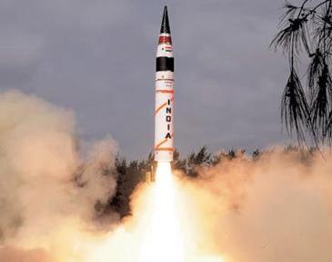 India Test-Fires Agni 5 Ballistic Missile