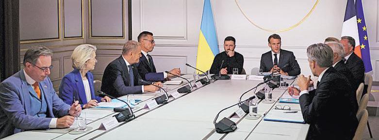 26 Nations Ready To Take Part In Postwar Ukraine Force: Macron