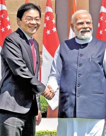 India, Singapore unveil road map to boost strategic ties