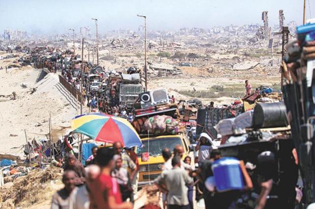 'Gaza is burning': Israel begins ground offensive