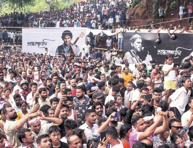 Assam bids farewell to music icon Zubeen Garg