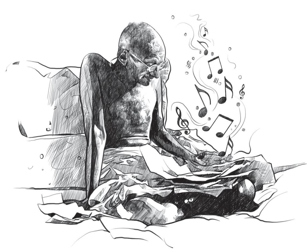 Gandhi's unknown love