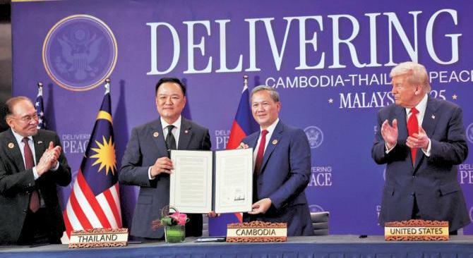 Trump, trade deals, and truce take centre stage at Asean Summit