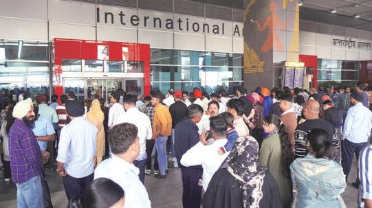 CHAOS AT DELHI AIRPORT Air traffic control glitch hits over 800 flights