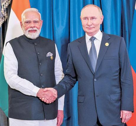 Raft of agreements may be signed during Putin’s India visit next week