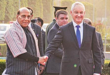Determined to build indigenous defence industry: Rajnath to Russian counterpart