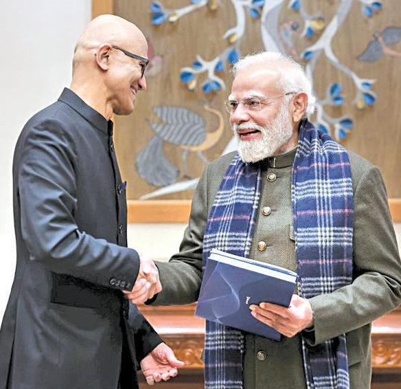 Microsoft bets $17.5 bn on India's AI-first future