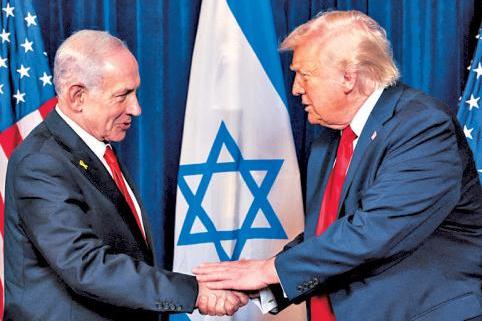 Trump warns Iran of attack, asks Hamas to disarm